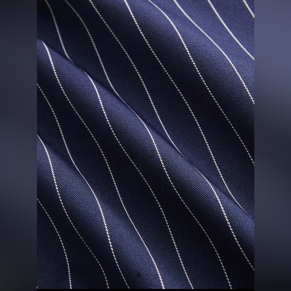 Cider- HIGH WAIST STRIPE SPLIT BUTTON MAXI SKIRT - Picture 5 of 5